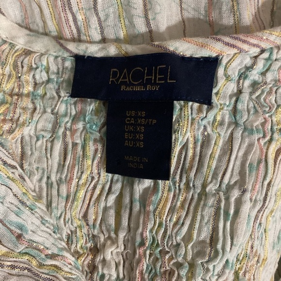 RACHEL Rachel Roy Smocked Blouse - Picture 5 of 6